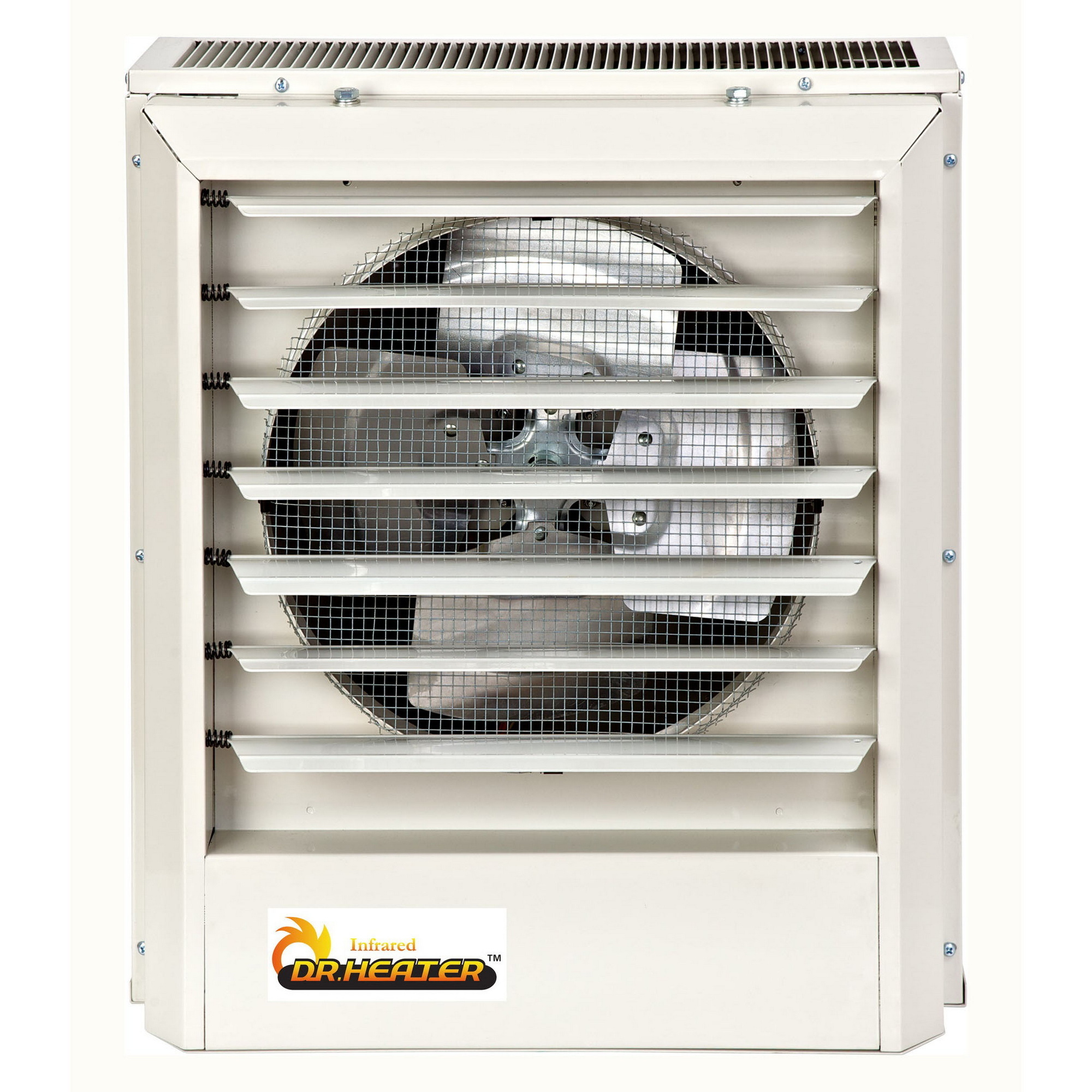Dr. Infrared Heater, 208V/240V, 7.5KW/10KW, 1 or 3 Phase Unit Heater, Heat Output 25600 Btu/hour, Heating Capability 1000 ft², Model# DR-P2100